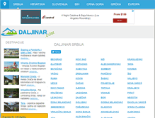 Tablet Screenshot of daljinar.com